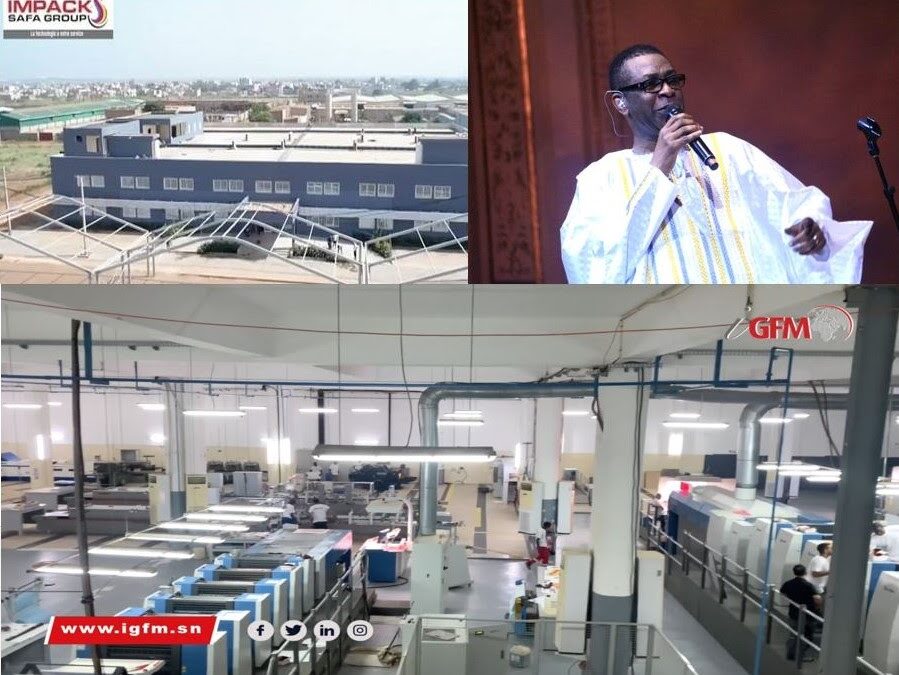 Impack  Safa Group, la nouvelle imprimerie «haut niveau » de Youssou Ndour  qui  se veut leader dans ce domaine en Afrique de l’Ouest….